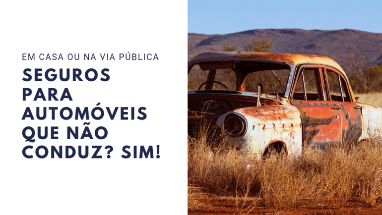 Sabia que deve ter seguro para os veículos que tem parados em sua casa?